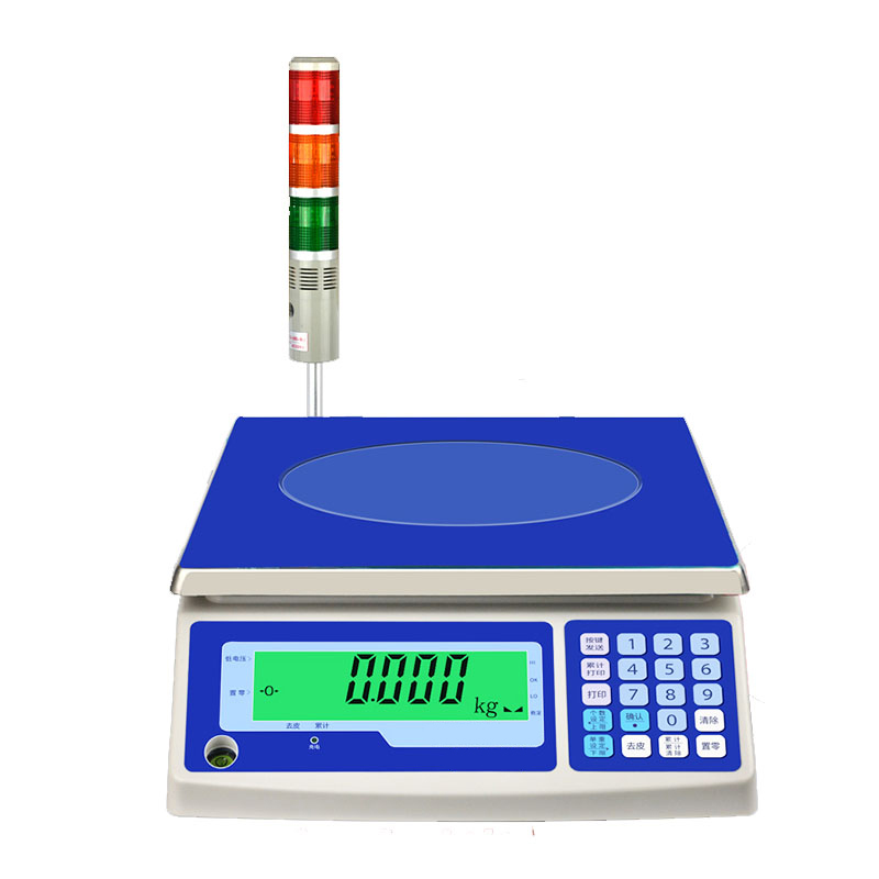 大屏報警燈計重秤