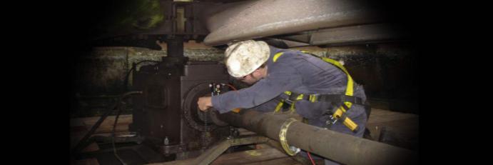 鋼鐵廠冷卻塔風(fēng)機(jī)的長軸與水冷塔對(duì)中方法